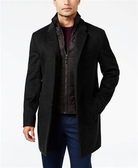 michael kors men's field jacket|Michael Kors men overcoat.